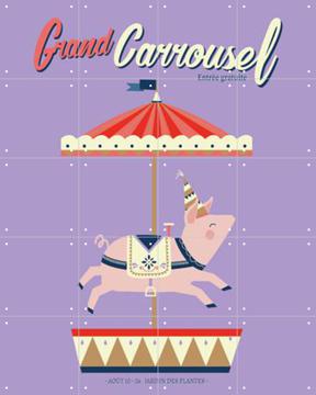 'Carrousel Pig' by Jetske Kox