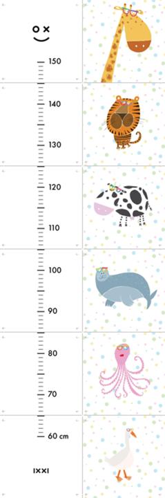 Confetti Animals Growth Chart