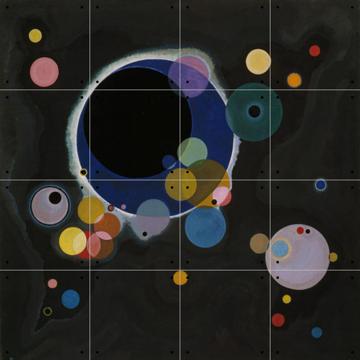 IXXI - Several Circles by Kandinsky & Bridgeman Images