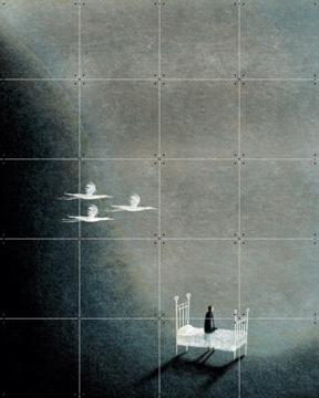 'Birds and Bed' van Jeska Verstegen