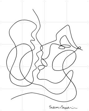 'The Kissing' van Sefton & Segedin