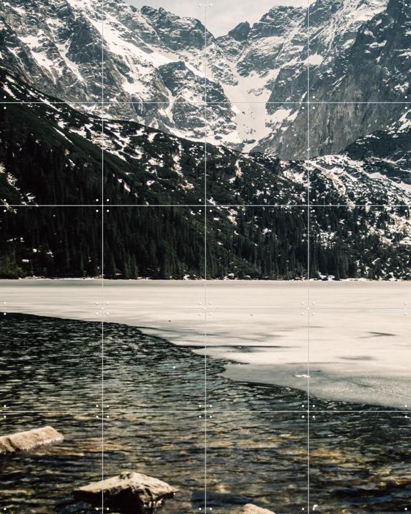 Winter Mountain Lake