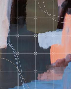 'Abstract Brush Strokes 116X' von Mareike Böhmer