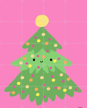 'Kerstboom' van Miek Illustreert