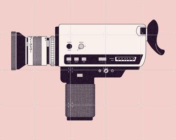 'Super 8 Camera' van Florent Bodart