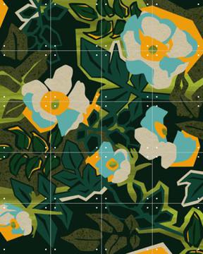 'Wild Roses' by Megan Gallagher & Van Gogh 21st Century