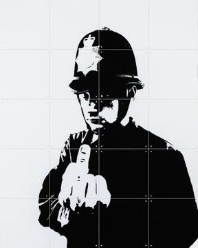 'Rude Copper' von Banksy