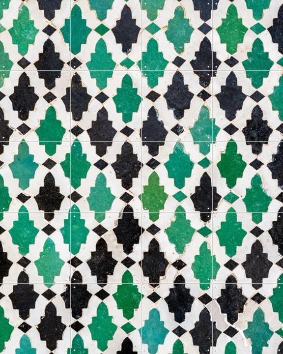 Moroccan Green Tiles