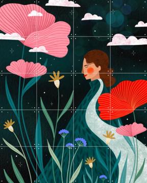 'Dreamy Garden Stroll' par Bea Müller