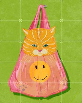'Cat In A Bag' von Raissa Oltmanns