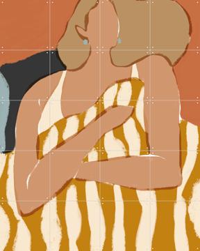 'Morning Stripes' van Sacrée Frangine