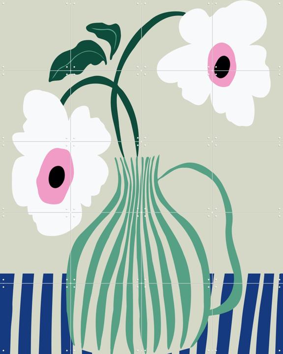 Floral Pottery Delight