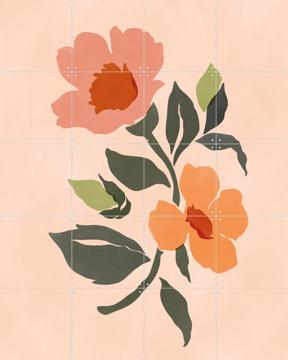 'Spring Flowers' van Sacrée Frangine