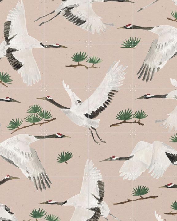 Cranes Pink