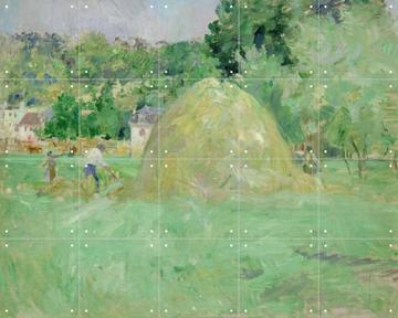 'Haystacks at Bougival' von Berthe Morisot & Bridgeman Images