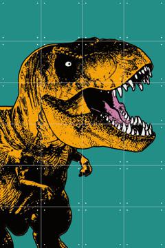 IXXI - T-Rex Yellow door Jurassic Park & Universal Pictures