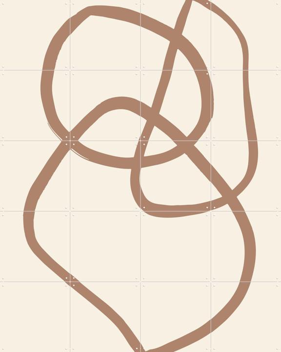 Abstract Lines Mocha 5