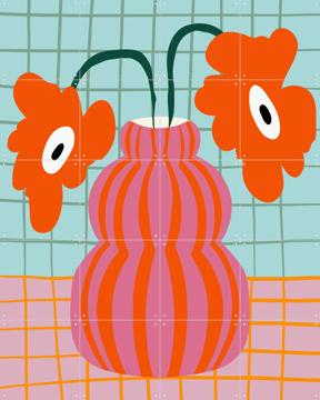 'Colorful Clay Blooms' by Miho Art Studio