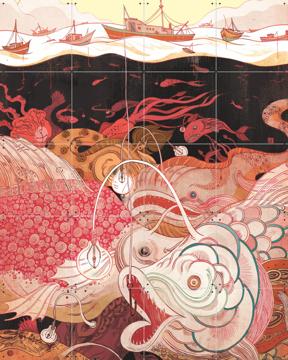 'Deep Thinker' by Victo Ngai