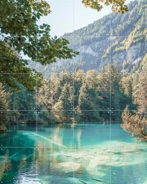 'Blue Lake in Switzerland' by Henrike Schenk