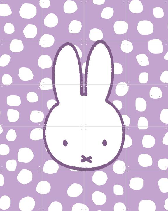 Miffy Purple Dots