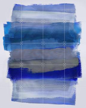 'Abstract Brush Strokes 45Y' von Mareike Böhmer