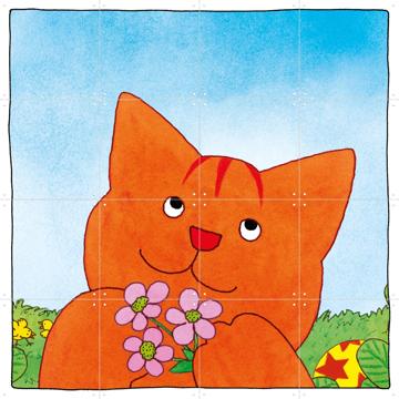 'Dikkie Dik with flowers' by Dikkie Dik