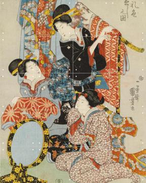 IXXI - The Wedding Colour Alteration Ceremony by Utagawa Kuniyoshi & Victoria and Albert Museum