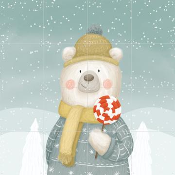 'Lollipop Polar Bear' von Studio Phie