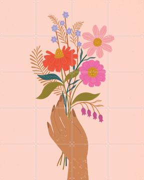 'Zinnias' by Bethan Janine