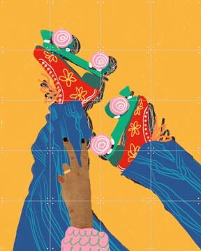 'Rollerskates' by Gigi Rosado