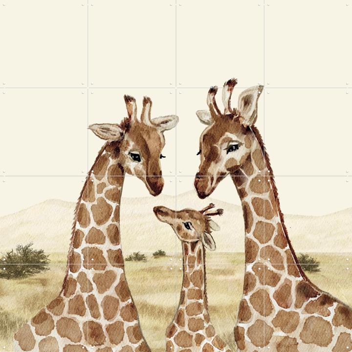 Giraffenfamilie