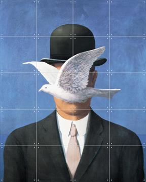 'L'Homme au chapeau melon (1964)' by Magritte & Standaard Uitgeverij