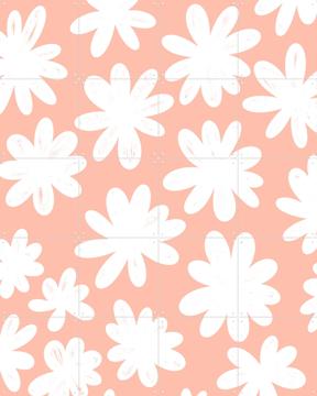 'Marguerites on Pink' van BAINAI