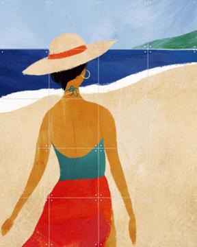'Beach Escape' van Henry Rivers