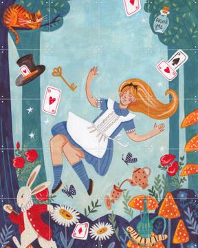 'Alice in Wonderland' van Caroline Bonne Müller