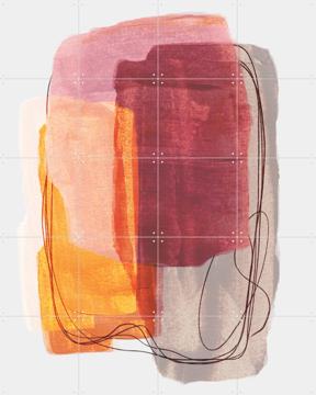 'Abstract Brush Strokes 51' by Mareike Böhmer