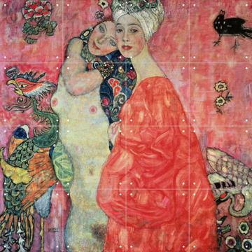 IXXI - The Girlfriends par Gustav Klimt & Bridgeman Images