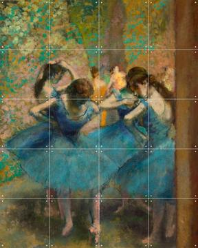 'Blue Dancers' von Edgar Degas & Museé D'Orsay