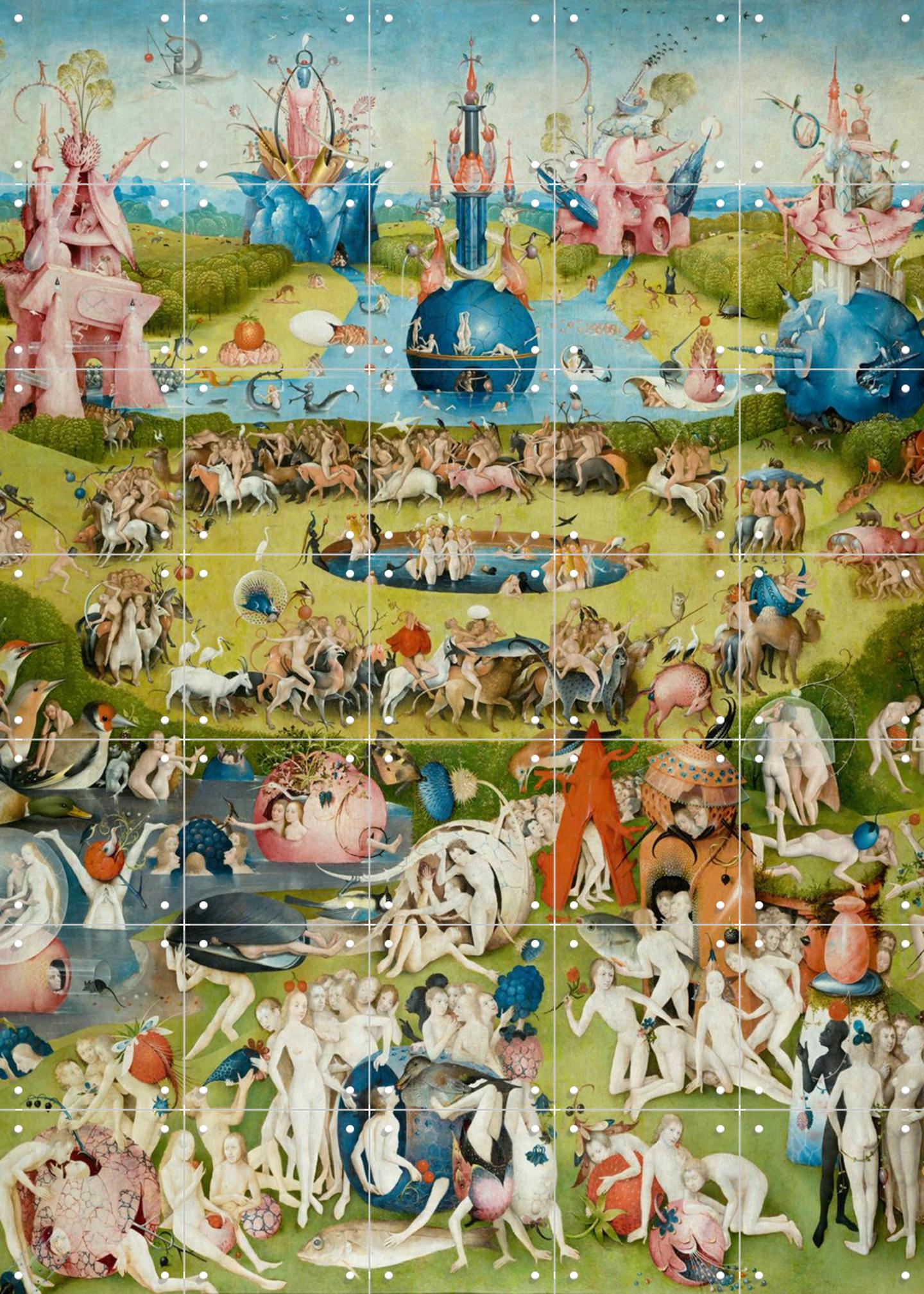 Garden of Earthly Delights By Jheronimus Bosch | Wall Art & Art