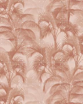 'Tropical Palm Leaves - terra' by Bloomery Decor