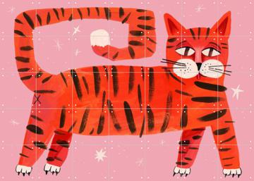 'Tiger Cat' van Lena Addink