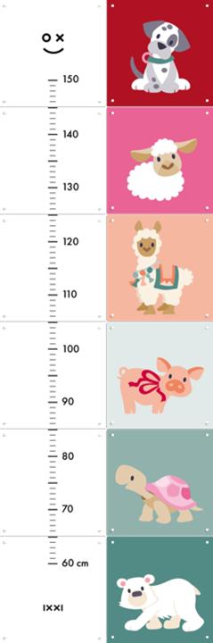 Cute Animals Growth Chart
