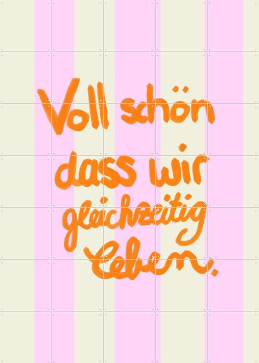 Voll Schön Rose Stripes