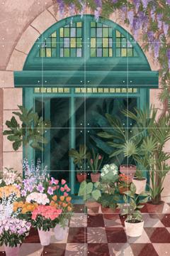 'French Flower Shop' van Goed Blauw