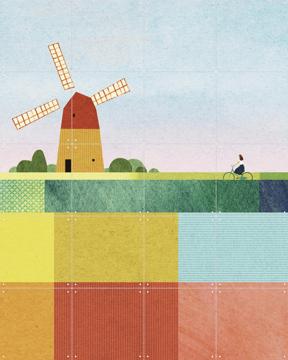 'Tulip Fields' by Henry Rivers