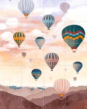 'Air Balloon Sky' van Goed Blauw