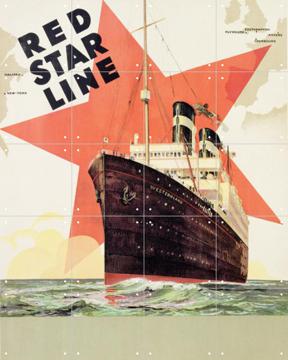'Red Star Line' von Bridgeman Images