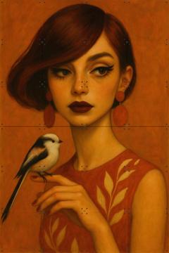 'Tweet Me Gently' von Moonheart Artworks