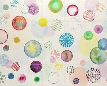 'Happy Bubbles' van Natalie Bruns